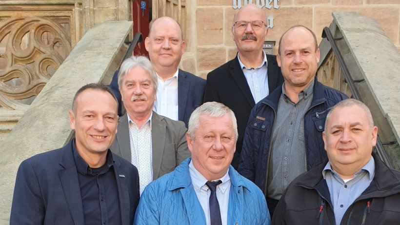 Mitglieder des Vorstands GUV Obere Saale/Orla
