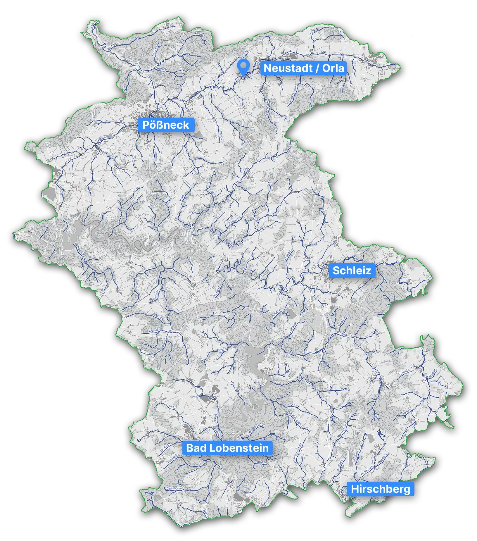 Übersichtskarte GUV-OSO