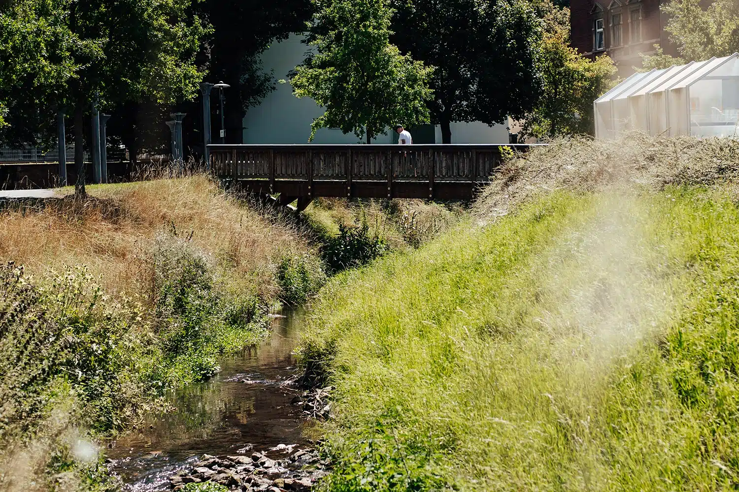 Brücke über Kotschau in Pößneck